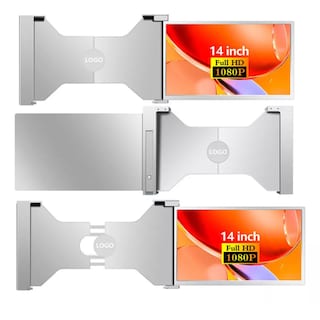 Foto 7 | Foto 7 | Monitor Portátil Mr. Gadgets 14 Pulgadas para Laptop Full HD 1080p IPS