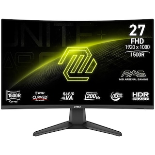 Foto 1 | Foto 1 | Monitor Gamer Curvo 27 Msi Mag 276cf E20 0.5ms 200hz Full Hd Rapid Va Hdmi Adaptive-sync