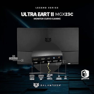 Foto 4 | Foto 4 | Monitor Gamer Curvo 23.8 Balam Rush Ultra Earth Ii Mgx23c 1ms 165hz Full Hd Va Led Usb-c Br-938327 color Negro