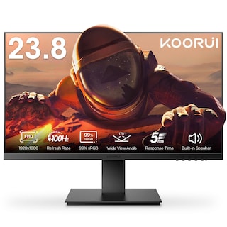 Foto 1 | Foto 1 | Monitor de Ordenador Koorui 24'' Fhd 1920x1080p 100hz Con Altavoz - Venta Internacional