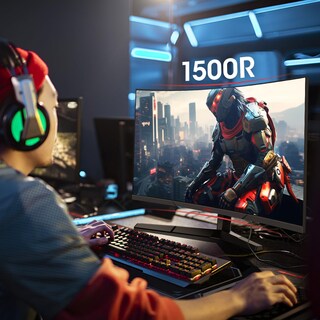 Foto 5 | Foto 5 | Monitor Curvo Koorui 27'' Full Hd 1080p 180 Hz R1500 Va - Venta Internacional