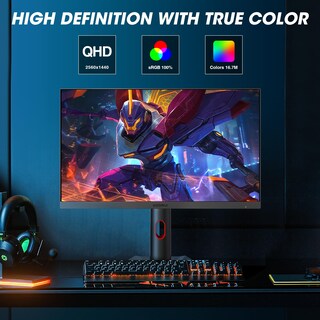 Foto 5 | Foto 5 | Monitor Koorui 24 Qhd 165 Hz 1 Ms Pantalla Ips 2k Negra - Venta Internacional