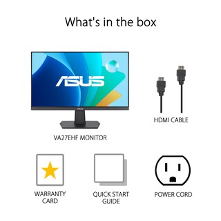 Foto 7 | Foto 7 | Monitor Asus Va27ehf 27'' 1080p Ips 100 Hz 1 Ms Hdmi Negro - Venta Internacional.