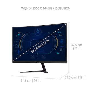 Foto 5 | Foto 5 | Monitor Para Videojuegos Viewsonic Vx2718-2kpc-mhd 27'' 1440p 180hz - Venta Internacional.