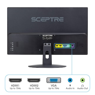 Foto 5 | Foto 5 | Monitor Sceptre Led De 24 Pulgadas, 75 Hz Y 1080p Con Altavoces Hdmi Vga - Venta Internacional.