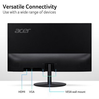 Foto 6 | Foto 6 | Monitor Acer Sb242y Ebi De 23,8 Pulgadas, Full Hd, 100 Hz, 1 Ms, Amd Freesync - Venta Internacional.