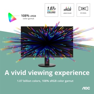 Foto 3 | Foto 3 | Monitor Aoc U2790vq, 27 Pulgadas, 4k Uhd, Sin Marco, Ips, Negro - Venta Internacional.