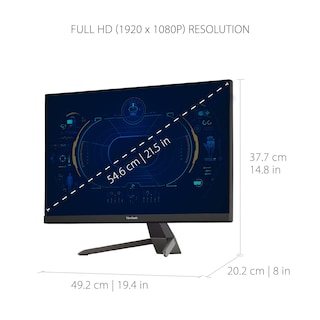 Foto 4 | Foto 4 | Monitor Para Videojuegos Viewsonic Vx2267-mhd 22'' 1080p 100 Hz Freesync - Venta Internacional.