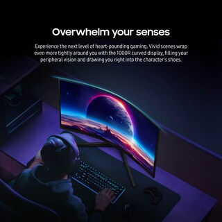 Foto 5 | Foto 5 | Monitor Samsung Odyssey Serie G55c Ls27cg552enxza De 27 Pulgadas Qhd - Venta Internacional.