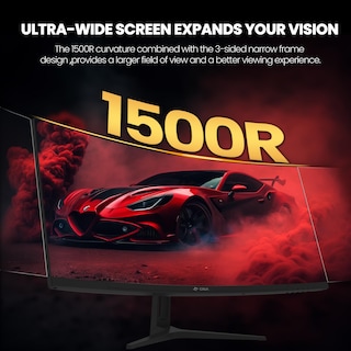 Foto 7 | Foto 7 | Monitor Para Juegos Crua Ultrawide Wqhd De 34 Pulgadas 144 Hz/165 Hz 1500r - Venta Internacional.