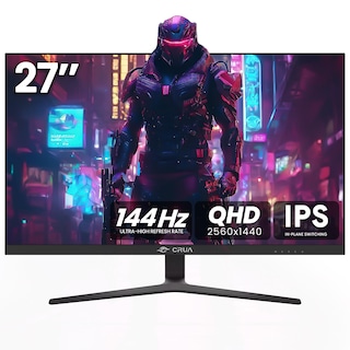 Foto 1 | Foto 1 | Monitor Para Videojuegos Crua Qhd 1440p 144 Hz Ips De 27 Pulgadas Con Freesync - Venta Internacional.