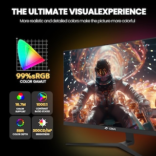 Foto 4 | Foto 4 | Monitor Para Videojuegos Crua Qhd 1440p 144 Hz Ips De 27 Pulgadas Con Freesync - Venta Internacional.