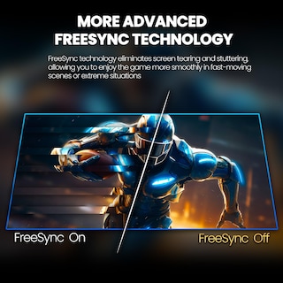 Foto 6 | Foto 6 | Monitor Para Videojuegos Crua Qhd 1440p 144 Hz Ips De 27 Pulgadas Con Freesync - Venta Internacional.