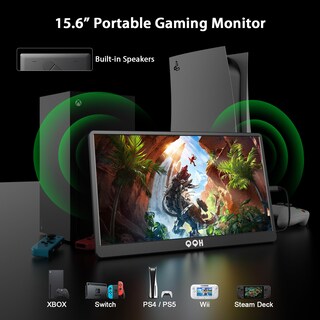 Foto 7 | Foto 7 | Monitor Portátil Qqh 15.6 Fhd 1080p Ips Con Hdr Para Portátil - Venta Internacional.