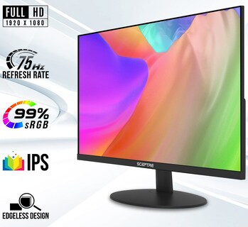 Foto 4 | Foto 4 | Monitor Sceptre Ips Led De 24 Pulgadas 1920 X 1080 1080p Hdmi Vga 75 Hz - Venta Internacional.
