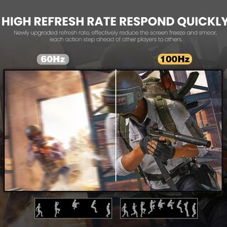 Foto 7 | Foto 7 | Monitor Crua Fhd De 27 Pulgadas (1920 X 1080) 100 Hz 1800r Curvo Va - Venta Internacional.