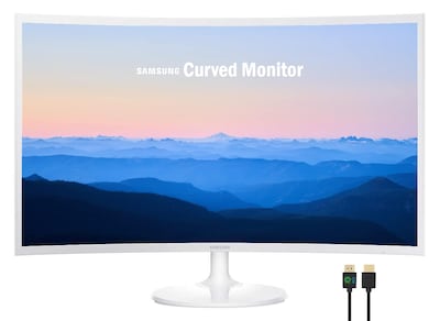 Foto 1 | Foto 1 | Monitor De Ordenador Samsung 27'' Curvo 1080p Full Hd Blanco - Venta Internacional.