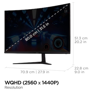 Foto 4 | Foto 4 | Monitor Para Videojuegos Viewsonic Omni Vx3218c-2k 32'' Curvo 165 Hz - Venta Internacional.