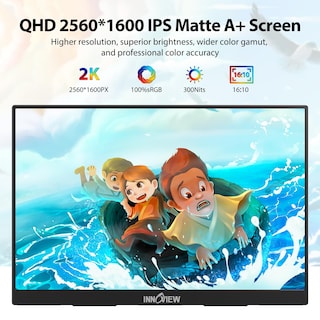 Foto 3 | Foto 3 | Monitor Portátil Para Juegos Innoview 18'' 2k 240hz 2560x1600 Qhd - Venta Internacional.