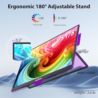 Foto 4 | Foto 4 | Monitor Portátil Para Juegos Innoview 18'' 2k 240hz 2560x1600 Qhd - Venta Internacional.