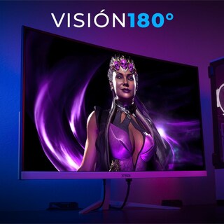 Foto 4 | Foto 4 | Monitor Gamer Xtreme Pc Gaming Clarity Curvo 27'' 4ms 100hz Fhd Va Hdmi Blanco