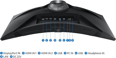 Foto 5 | Foto 5 | Monitor Samsung Odyssey Serie G6 De 27 Pulgadas 1000r Qhd 240 Hz - Venta Internacional