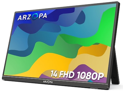 Foto 1 | Foto 1 | Monitor Portátil Arzopa Kickstand 14,0'' Fhd 1080p - Venta Internacional.