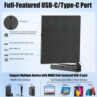 Foto 5 | Foto 5 | Extensor Triple De Monitor Para Portátil Kefeya F3 14'' 1080p - Venta Internacional.