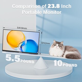 Foto 2 | Foto 2 | Monitor Portátil Innoview 23,8'' 1080p Fhd 100 Hz 100% Srgb - Venta Internacional.