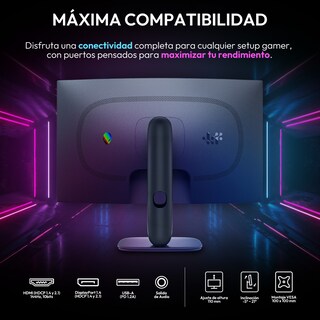 Foto 6 | Foto 6 | Monitor Gamer Curvo 32'' Alienware Aw3225dm 1ms 180hz Va Qhd Hdmi Displayport Amd Freesync