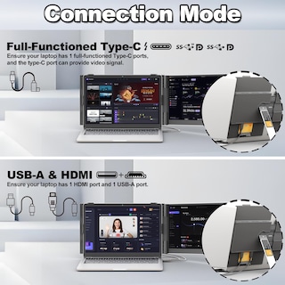 Foto 5 | Foto 5 | Extensor De Pantalla Para Portátil Domyfan Pantalla Fhd 1080p Ips De 14 Pulgadas - Venta Internacional.
