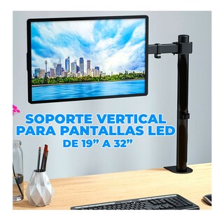Foto 3 | Foto 3 | Soporte para Pantalla Elegate de 19 a 32\" color Negro