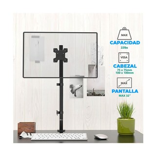 Foto 5 | Foto 5 | Soporte para Pantalla Elegate de 19 a 32\" color Negro