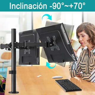 Foto 5 | Foto 5 | Soporta Pantallas Belug De Hasta 27'' Y 35.2 Lb.negro