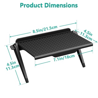 Foto 5 | Foto 5 | Estante Superior Para Tv Wali Tsp001-2b, 8 Pulgadas, Ajustable, Negro, X2 - Venta Internacional.