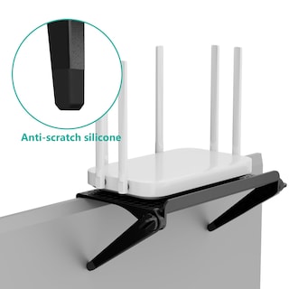 Foto 7 | Foto 7 | Estante Superior Para Tv Wali Tsp001-2b, 8 Pulgadas, Ajustable, Negro, X2 - Venta Internacional.