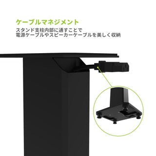 Foto 6 | Foto 6 | Soportes De Suelo Para Altavoces Kanto Sx26 26, Universales, Rellenables, Negros - Venta Internacional.