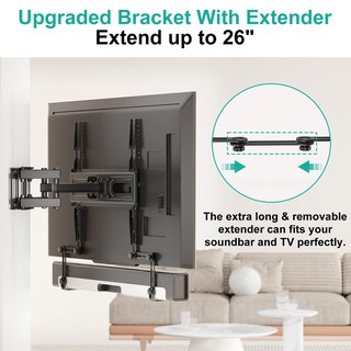 Foto 4 | Foto 4 | Soporte Universal Para Barra De Sonido Wali Compatible Con Samsung, Sony, - Venta Internacional.