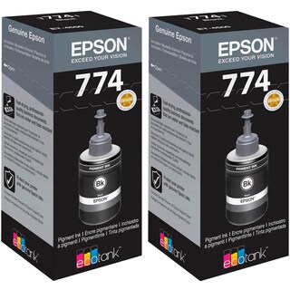 Foto 1 | Foto 1 | Tinta Epson T774 Negro Para M100 M105 M200 M205 2 Botellas
