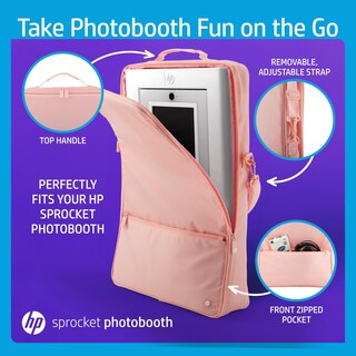 Foto 4 | Foto 4 | Maletín De Transporte Hp Sprocket Photobooth Acolchado Rosa - Venta Internacional.