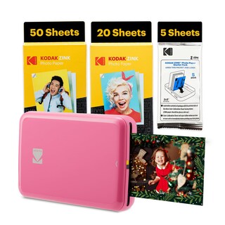 Foto 1 | Foto 1 | Impresora Fotográfica Kodak Step Instant Smartphone Zink 2x3'' Rosa - Venta Internacional.