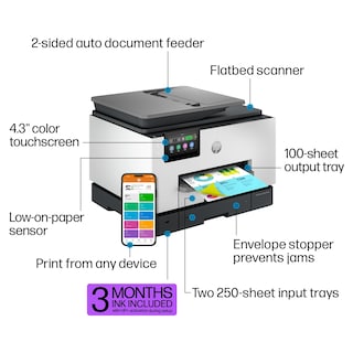 Foto 4 | Foto 4 | Impresora Hp Officejet Pro 9135e Multifunción En Color Inalámbrica - Venta Internacional.