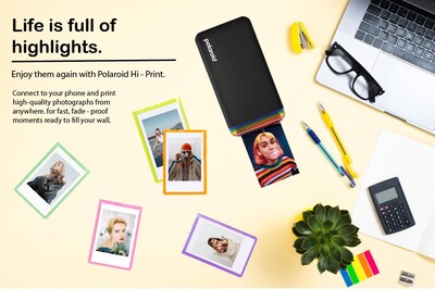 Foto 5 | Foto 5 | Impresora Fotográfica De Bolsillo Polaroid Hi-print De Segunda Generación, Negra - Venta Internacional.