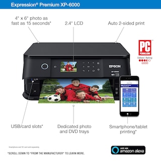 Foto 4 | Foto 4 | Impresora Epson Expression Premium Xp-6000 Inalámbrica A Color - Venta Internacional.