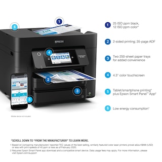 Foto 4 | Foto 4 | Impresora Epson Workforce Pro Wf-4830 Inalámbrica Multifunción - Venta Internacional.
