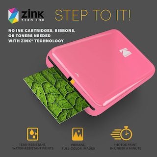 Foto 5 | Foto 5 | Impresora Fotográfica Kodak Step Instant Smartphone Portable Rosa - Venta Internacional.