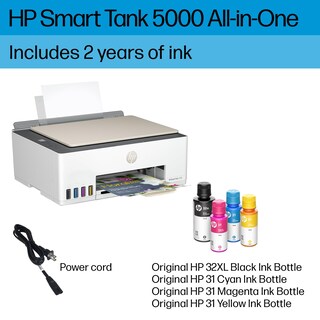 Foto 6 | Foto 6 | Impresora Hp Smart-tank 5000 Con Depósito De Tinta Multifunción Inalámbrico - Venta Internacional.