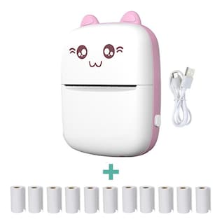 Foto 1 | Foto 1 | Impresora Térmica Bluetooth Portátil Rosa