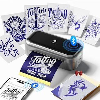 Foto 1 | Foto 1 | Impresora De Plantillas De Tatuajes Phomemo Tp31 Con Papel De Transferencia 30 - Venta Internacional.