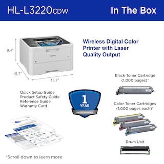 Foto 6 | Foto 6 | Impresora Láser Color Compacta Inalámbrica Brother Hl-l3220cdw - Venta Internacional.